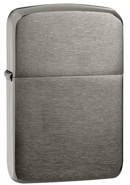 Zippo Black Ice 1941 Replica Windproof Pocket Lighter, 24096