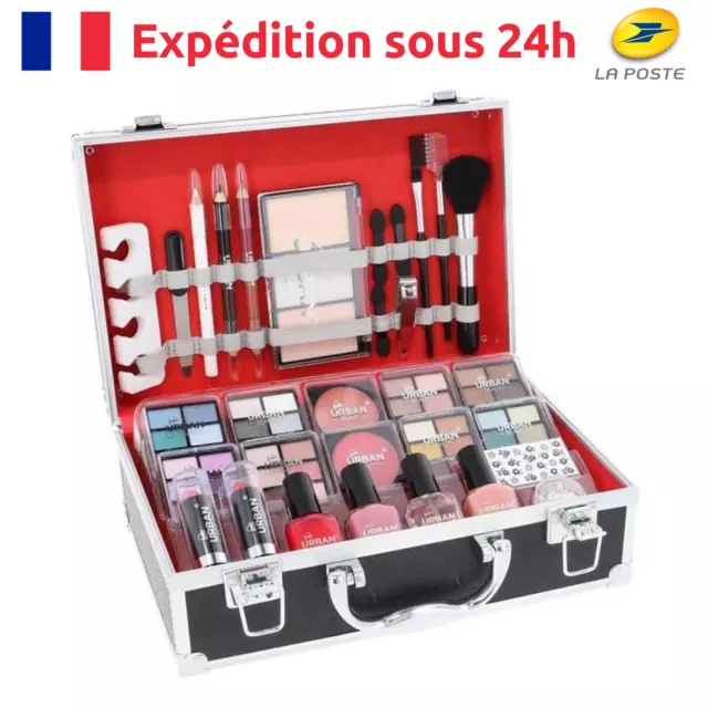 76 Pièces Divine French Manucure Coffret Maquillage Professionnelle