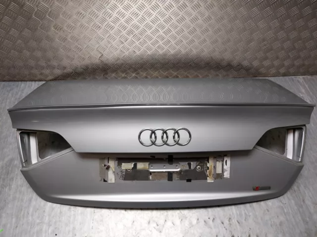 2008 Audi A4 B8 Saloon S-Line Rear Tailgate Bootlid In Silver Lx7W