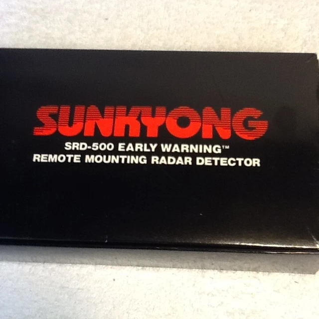 SUNK YONG EARLY Warning Radar Detector 69.99 PicClick