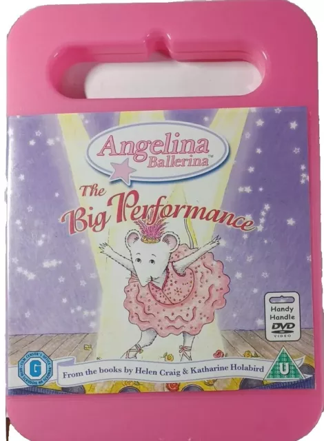 Angelina Ballerina The Big Performance Dvd New Not Sealed Region 2 #250