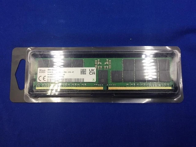 HMCG94MEBQA123N SK HYNIX 64Gb 2Rx4 Pc5-4800B Ddr5 Rdimm Server Memory £ ...