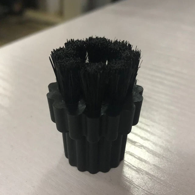 Lot De 4 Brosses Pour Nettoyeur Vapeur - Têtes Rondes En Nylon, Compatibles Karcher SC1 à SC7, Nettoyage Efficace Et Sans Rayures