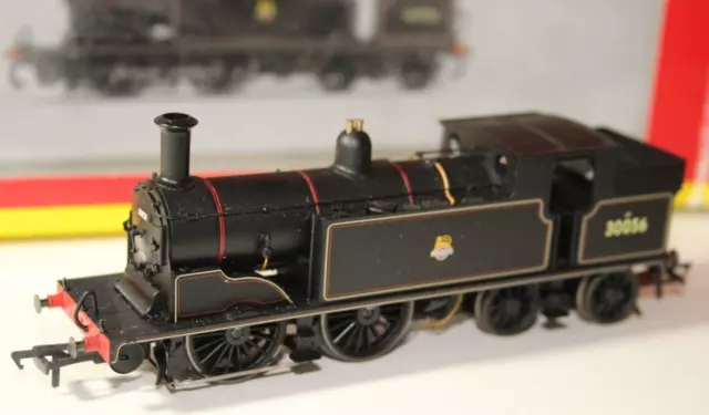 Hornby R2734  0-4-4T LSWR South Western M7 Lined Black 30056 Boxed 8 DCC ready