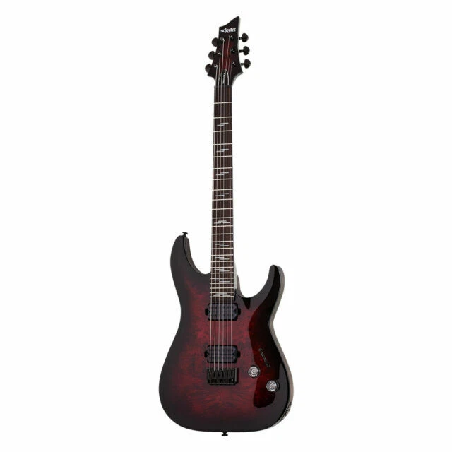 Schecter Omen Elite-6 Black Cherry Burst
