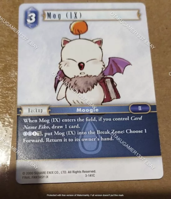 Mog IX Opus 3 I3-141C Common Final Fantasy Card Game TCG FFTCG 2