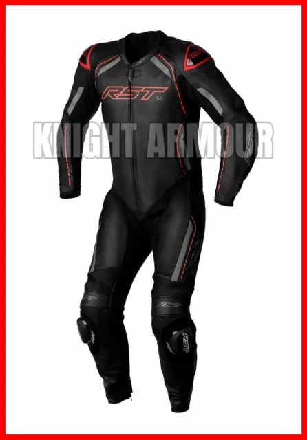 New Men's Racing 1 Piece Motorcycle Motorbike Moto Gp Biker Leather Suit