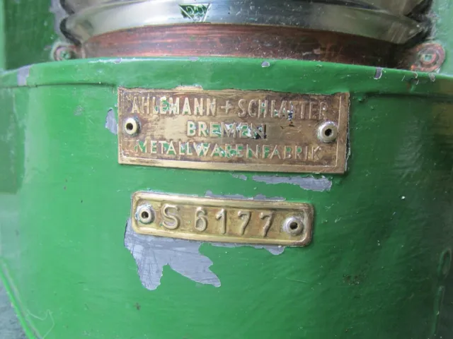 alte Schifflampe Ahlemann Schlatter S 6177 2