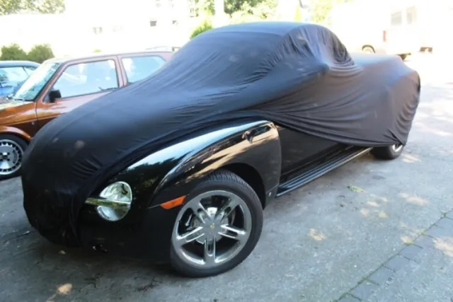 Vollgarage Schutzdecke Car-Cover Indoor schwarz für Chevrolet SSR