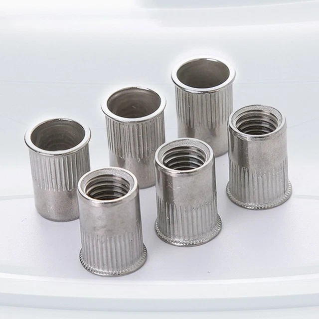 Nut Tool Set Threaded Rivet Stainless Steel Rivnut Insert Nutsert Cap Flat Head
