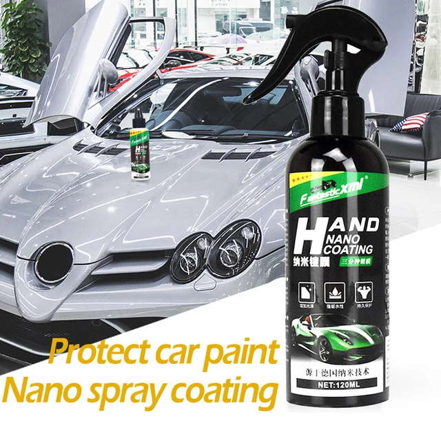 *Liquid Ceramic Spray Coating Top Coat Quick Nano-Coating Auto Spray Wax 100ML-