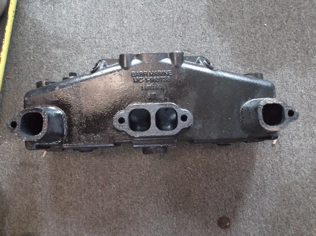 Barr- Marine Manifold #MC -1-865735 - Mercruiser 5.0L 5.7L Exhaust   - USED
