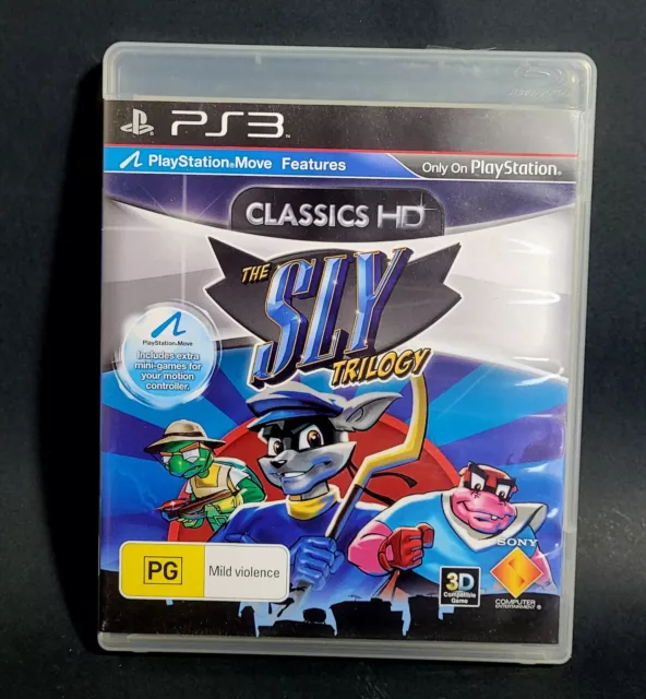 THE SLY TRILOGY Playstation 3 PS4 Classic HD Complete With Manual $120.00 -  PicClick AU