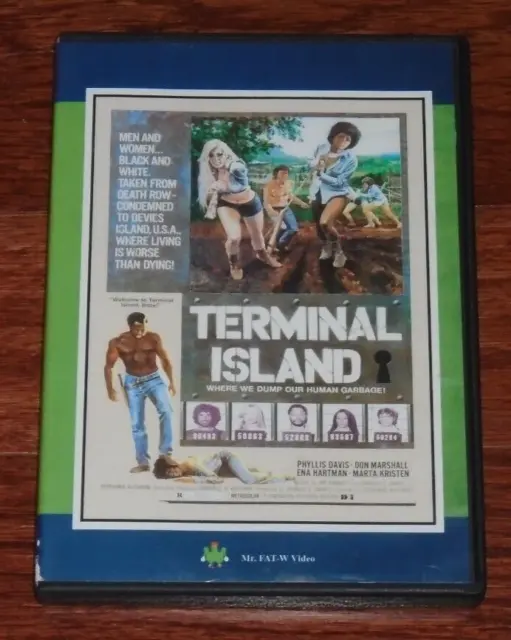 TERMINAL ISLAND [DVD] Geoffrey Deuel, Roger E. Mosley, Tom Selleck 1973 ...