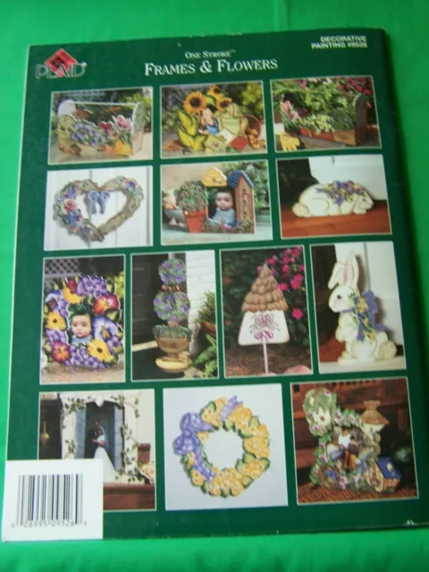 One Stroke Frames & Flowers By Donna Dewberry 1999 15 Projects Plaid Paint Book