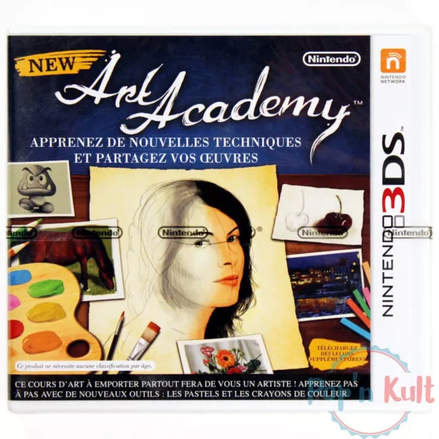 Jeu New Art Academy [VF] sur Nintendo 3DS NEUF sous Blister