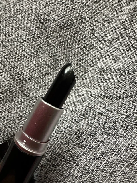 Schwarzer Lippenstift Von Saffron – Vampire, Goth, Punk Look, Mit Vitaminen, 3,5 G, Cruelty Free