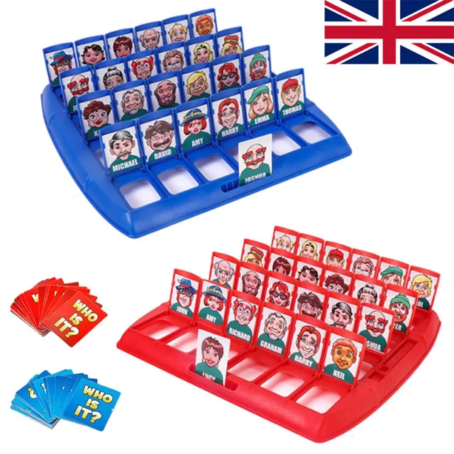 Guess Who? Traditional Classic Family Board Games Indoor Toy Party Puzzle games