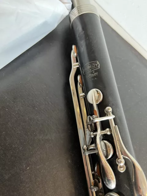 Bundy Bass Clarinet W Case New #37210 Overhauled
