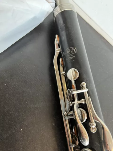 Bundy Bass Clarinet W Case New #37210 Overhauled Bundy Bass Clarinet W Case New #37210 Overhauled