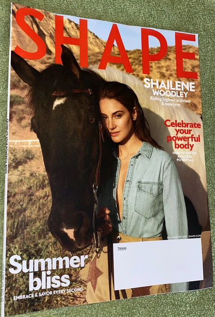SHAPE MAGAZINE SHAILENE Woodley July August 2021 Issue $7.97 - PicClick