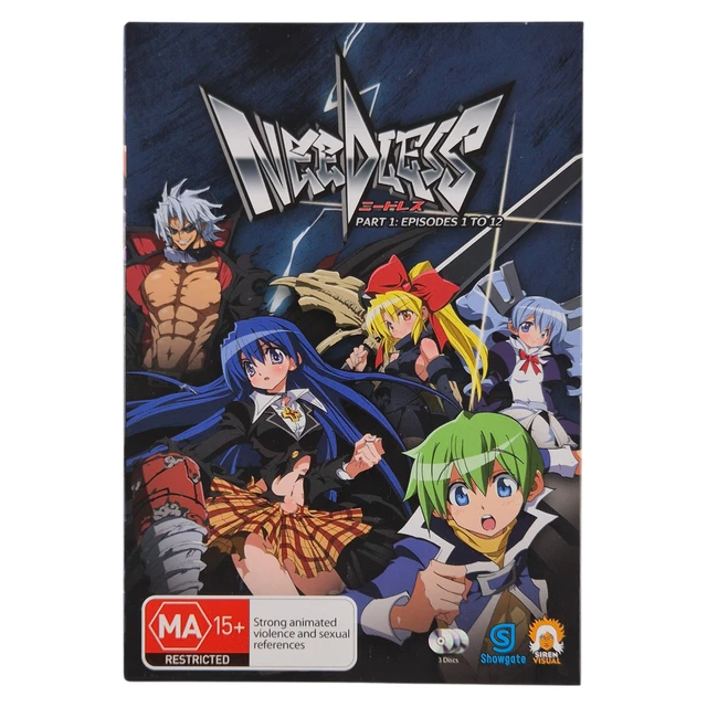 NEEDLESS PARTS 1 and 2 Complete Series 4 Disc Region 4 Anime Rare ...