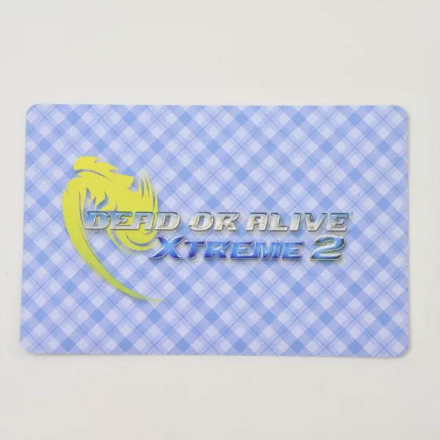 DEAD OR ALIVE Xtreme 2 10th Anniversary Playing cards Trump Doa XBOX 360 0742 3