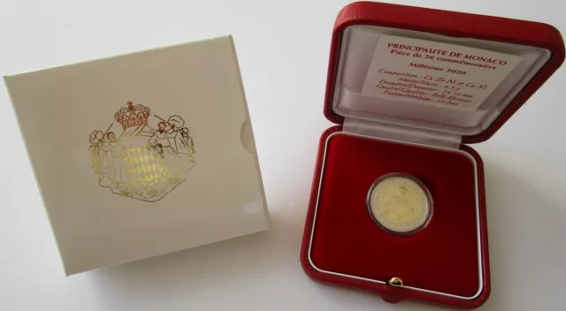 Monaco 2 Euro 2020 Prince Honoré III. PP