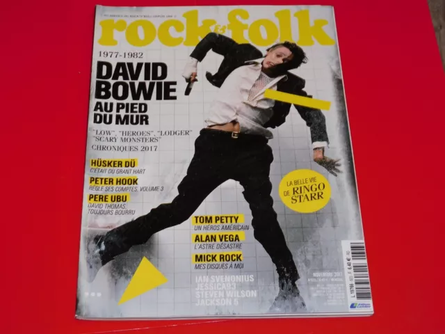 Rock & Folk -  N° 603 - Novembre 2017 - David Bowie - Husker Du - Pere Ubu ...