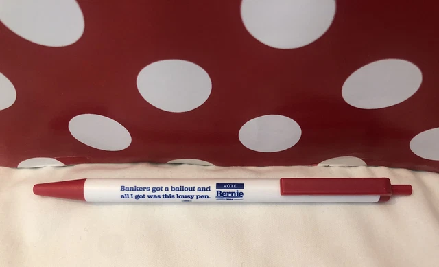 Rare Bernie Sanders For President Pen Collectible 2016 Presidential Campaign Com