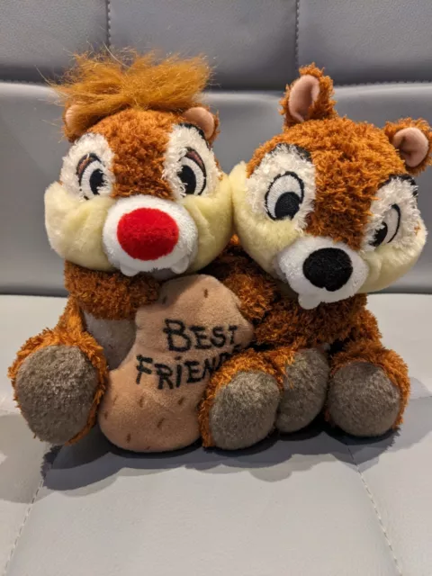 Set di chip e dale 6"" Disneyland (migliori amici) scoiattoli giocattolo morbido peluche disney