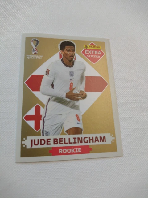 FIFA WORLD CUP Qatar 2022 Jude Bellingham Legend Gold Extra Sticker
