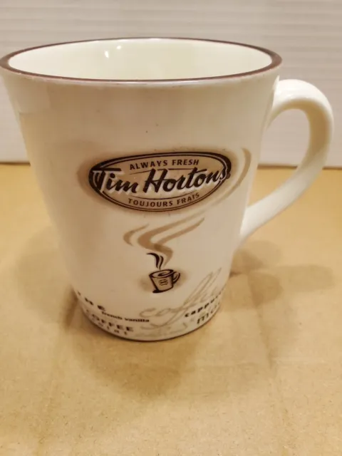 Tim Hortons Limited Edition #005 Coffee Mug Chocolate Mocha Cappuccino Tea Cup