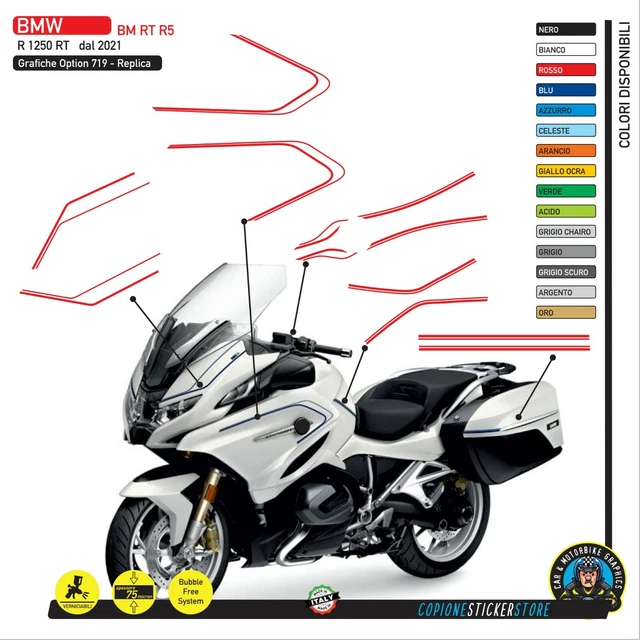 Protezione Valigie Laterali Bmw R 1200 1250 Rt K 1600 Elegance Cromato Antigraffio In Ppf Bdf Rt V4