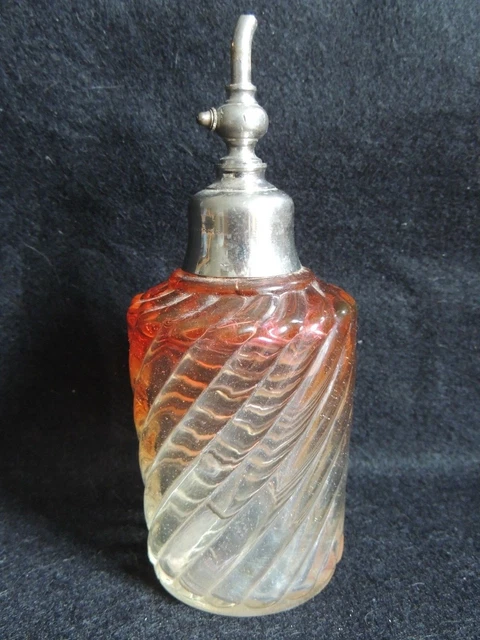 Flacon Modèle Bambou En Cristal Baccarat - Vintage Très Bon état