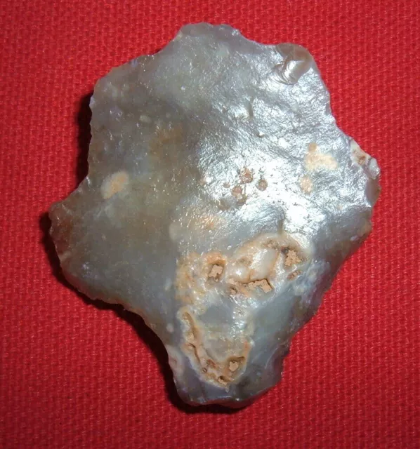 Nice (1 7/8") Aterian Early Man Point (30K-80K BP), Prehistoric African Artifact