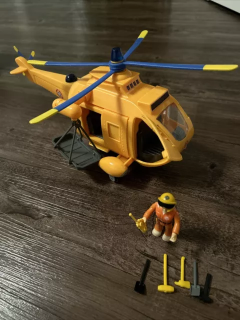 Feuerwehrmann Sam Hubschrauber Wallaby 2 Helikopter Gelb