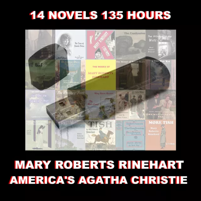 Mary Roberts Rinehart. 14 Novels By America's Agatha Chrisie On One Flash Drive!