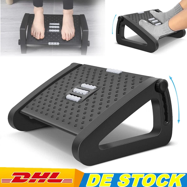 Fußstütze Schreibtisch Fußablage Fußbank Fußhocker Ergonomisch für Zuhause Büro