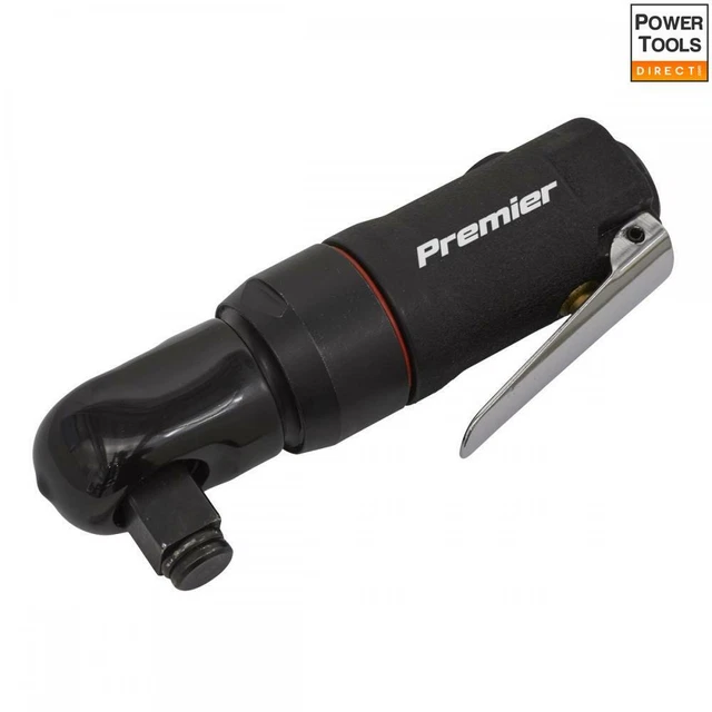 Sealey 2-in-1 Mini Air Ratchet Wrench 1/4" & 1/2"Sq Drive