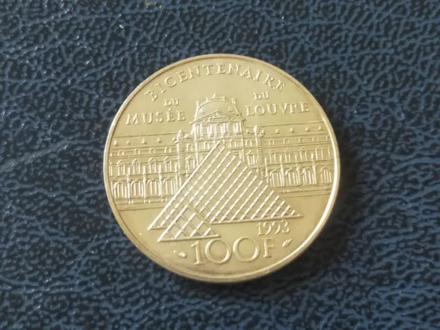France monnaie 100 francs en argent 1993