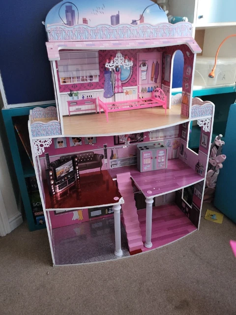 Purple barbie 2025 house