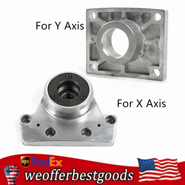 CNC MILLING MACHINE Parts X/Y Axis End Cap Handle Bracket Mill Holder