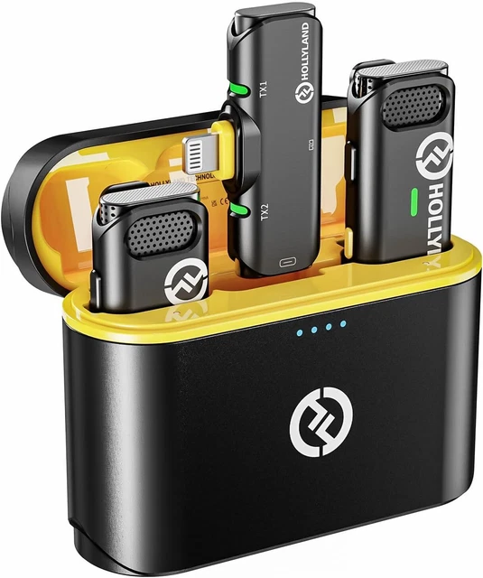Boîte ouverte - Micro-cravate sans fil M2 de Hollyland pour iPhone 15 et Android, USB-C. | Best Buy Canada