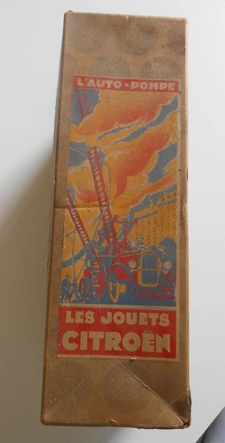 ANCIENNE CIJ N°3/30 AUTOPOMPE POMPIERS 1959 1/50 en boite d'origine