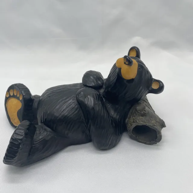 BEARFOOTS  Black Bear “Ralphie” Figurine Big Sky Carvers by Jeff Fleming Montana