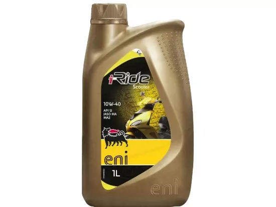 6 Litre Huile 10w40 4 Temps Scooter ENI i-Ride 4T x6 bidon 1 L 2