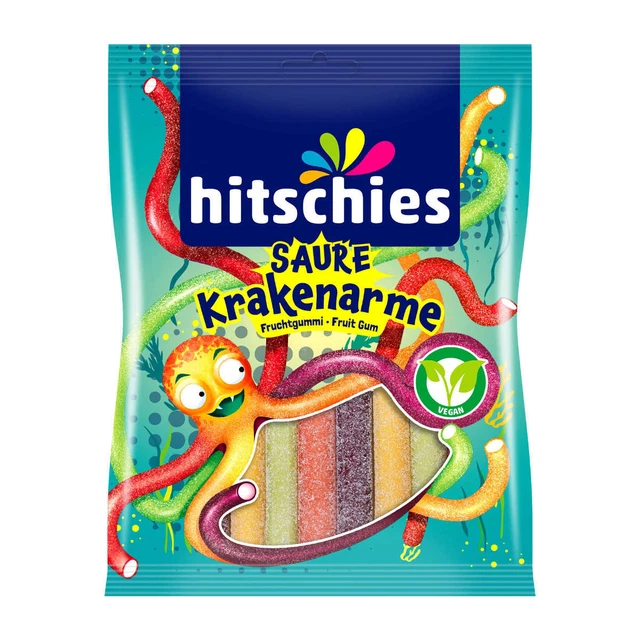 Hitschies Acida Krakenarme Fruchgummi Con Vanilliger Imbottitura