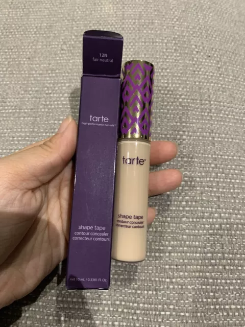 Tarte Shape Tape Concealer - Fair Neutral 12N - Full Size  10ml