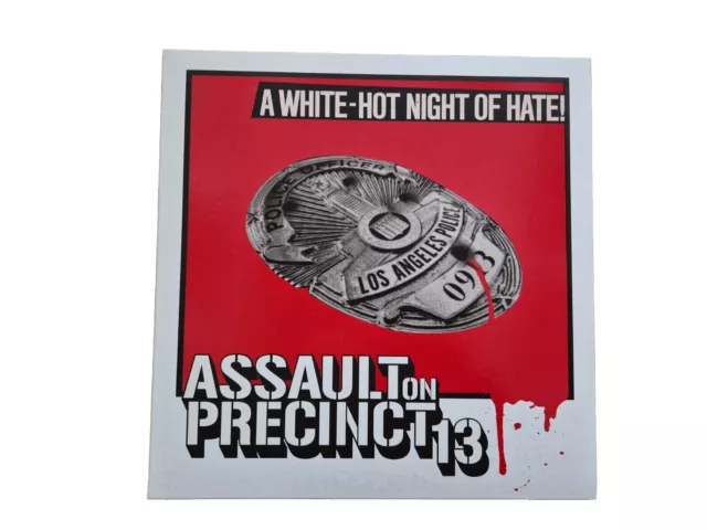 John Carpenter Assault On Precinct 13 OST + poster + booklet Death Waltz Records